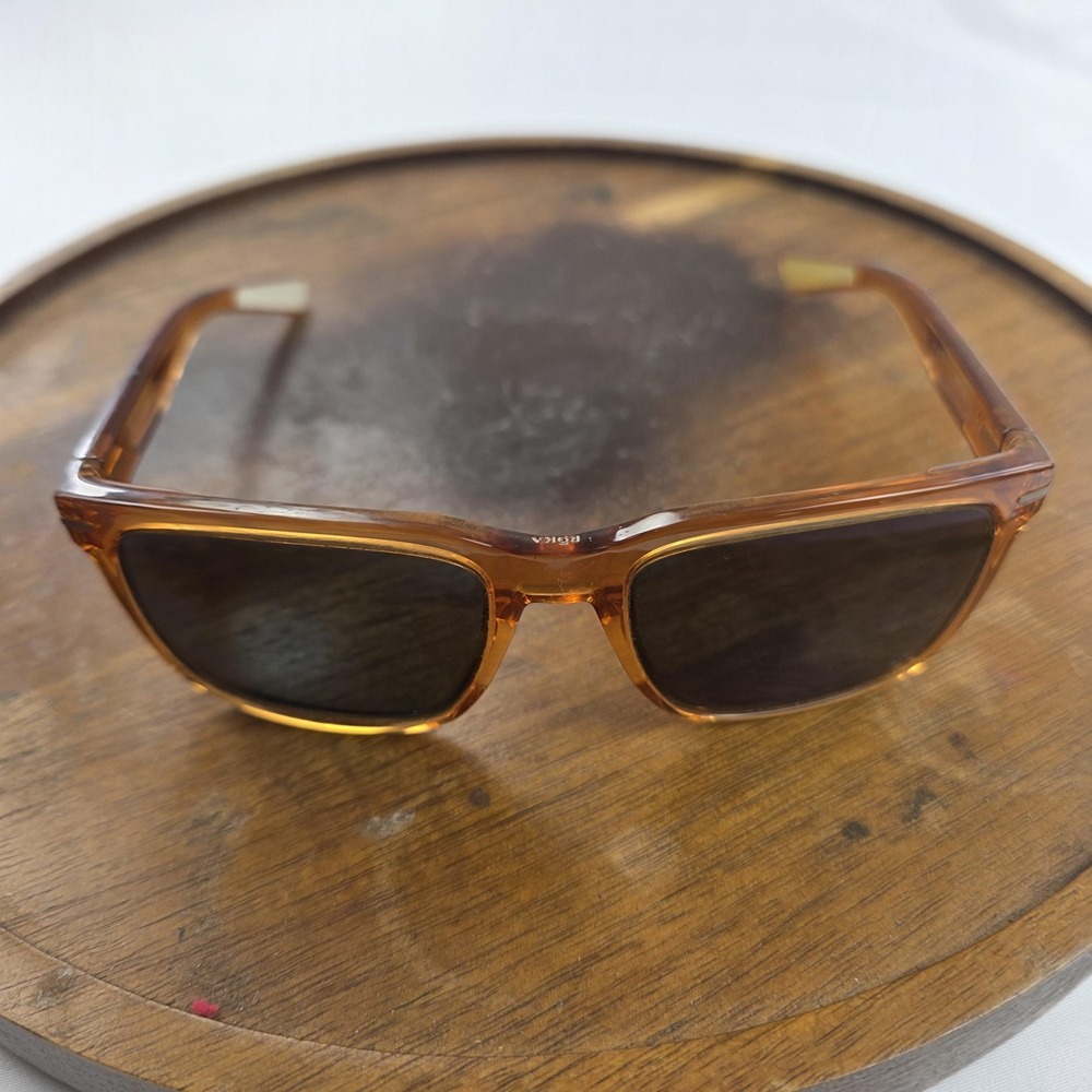 Roka Barton Sunglasses Mens 56-18-134 Brown Gray Tinted Square E7547-0956